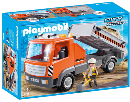 Playmobil Baustellen-LKW 6861 für 9€ als Prime-Kunde
