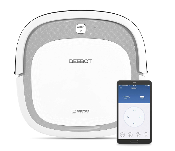 Ecovacs Robotics Deebot Slim2 Ultra flacher Saugroboter für 130€