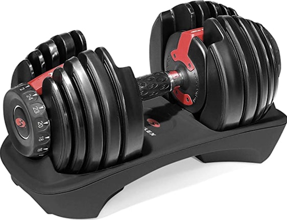 Bowflex SelectTech für 186€ - verstellbare Hantel mit Gewichte-System, 2,3 bis 23,8 kg