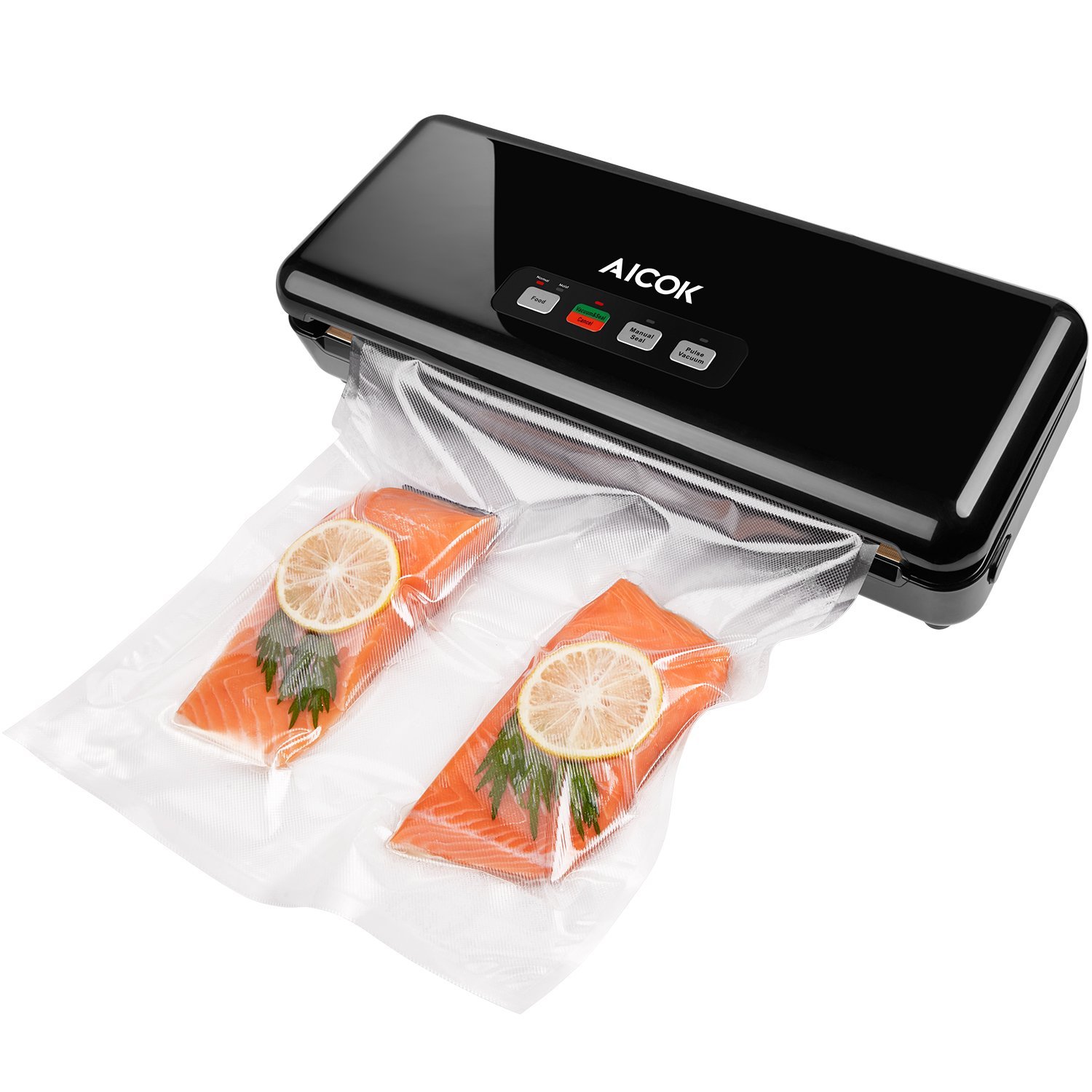 37€ Aicok vakuumiergerät Küche Vakuumierer Mit Vakuumbeutel