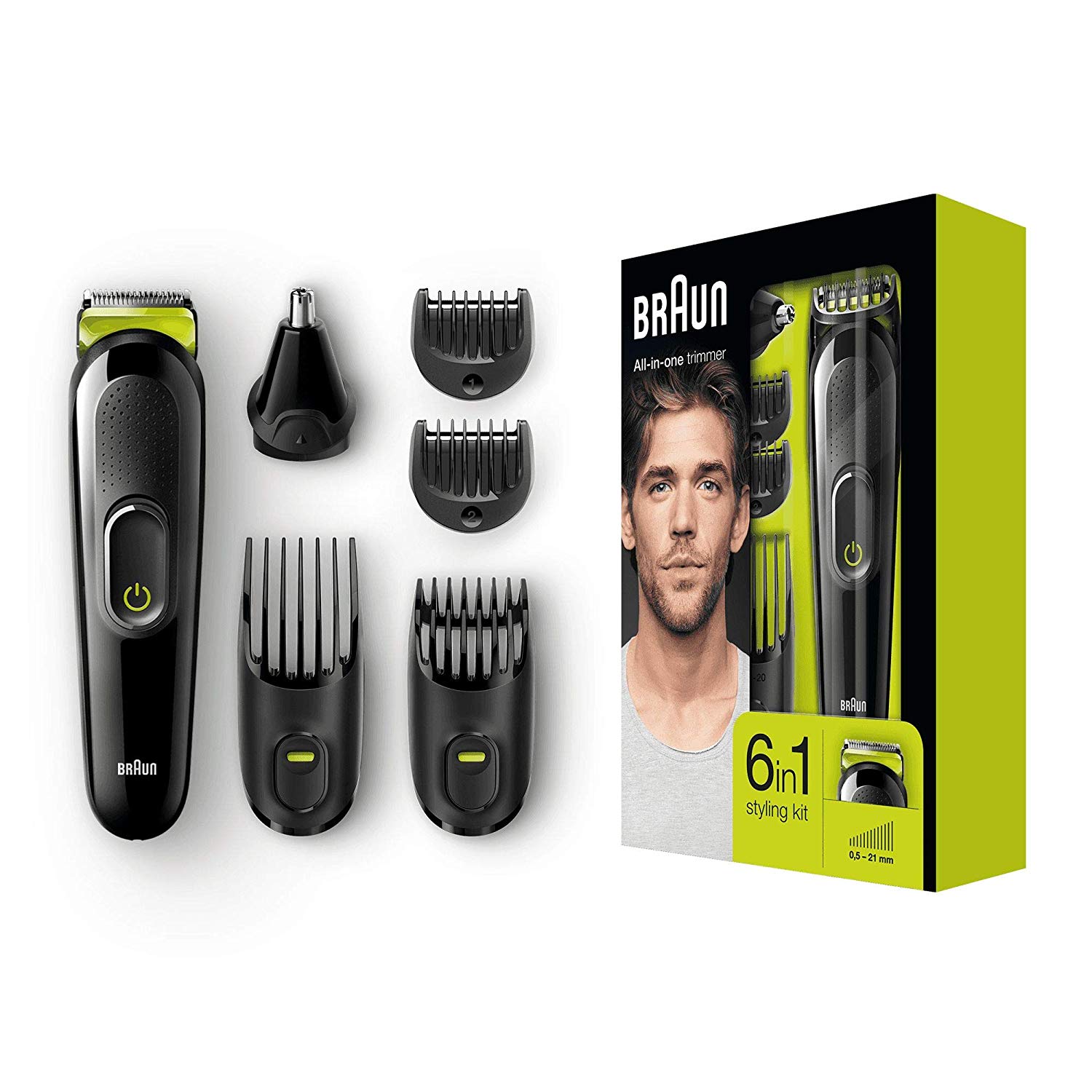 Braun 6-in-1 Multi-Grooming-Kit MGK3021