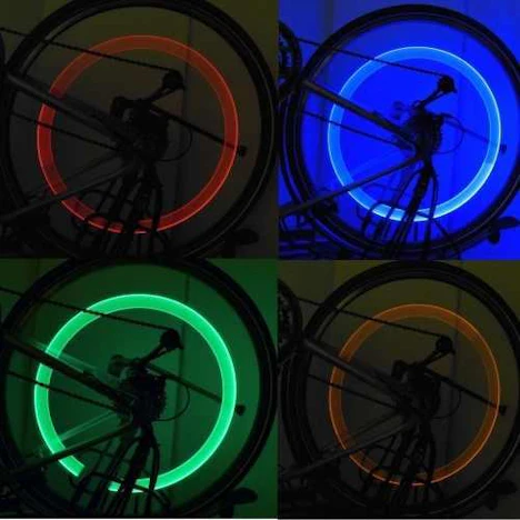 LED Ventilkappe für Fahrräder nur 2,99€ inc. Versand
