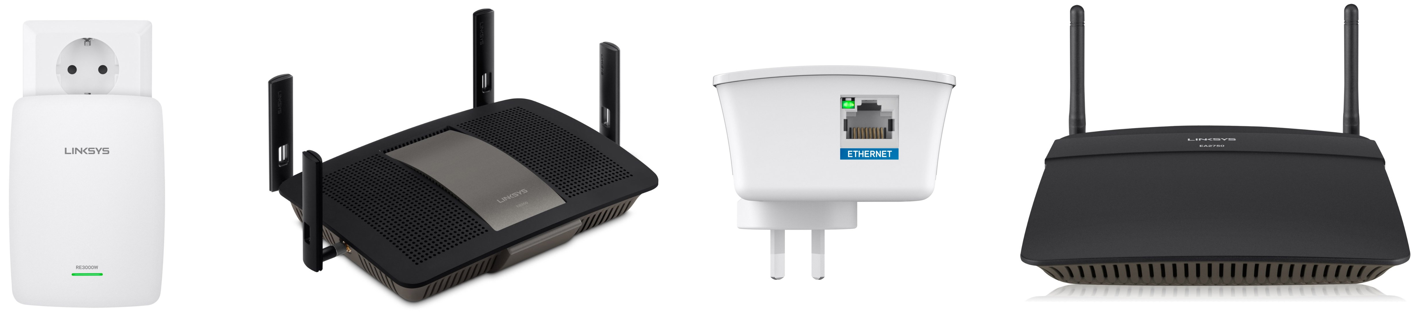 Günstige Linksys Router und Repeater bei notebooksbilliger - z. B. Linksys RE3000W für 15€