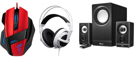 Gute Amazon Blitzangebote für Gamer - z.B. SteelSeries Siberia v2 Full-Size Headset für 51€