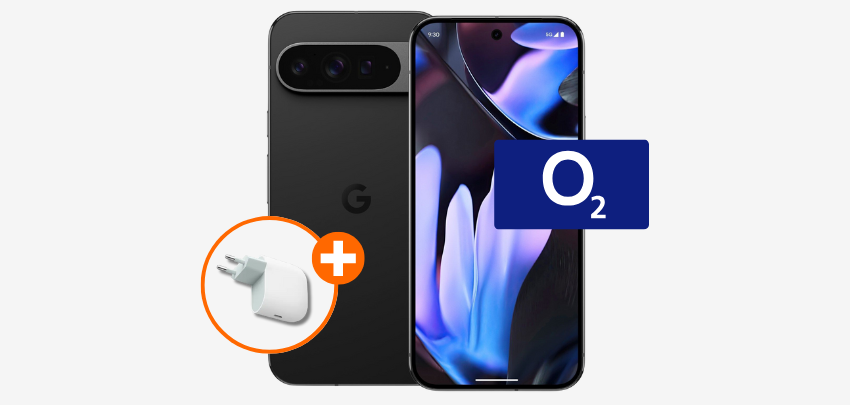Effektiv GRATIS ⚡ Google Pixel 9 Pro XL für nur 1€ inkl. gratis 45W USB-C Power Charger mit o2 Unlimited Tarif für 34,99€ im Monat