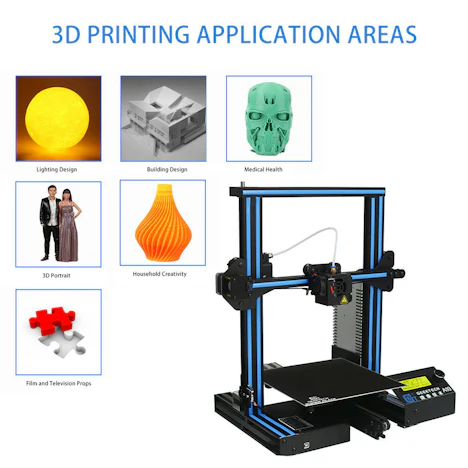 Geeetech A10 CNC 3D Drucker DIY Bausatz Upgraded Version Selbstmontierter F6K2