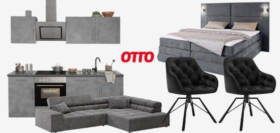 Letzter Tag! Otto: 20% Rabatt auf Wohnen 🤩 - z. B.: komplette Küchenzeile mit E-Geräten für 1.216€