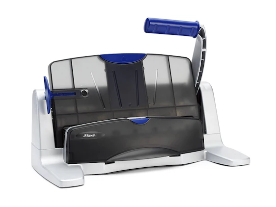 Rexel Vertikaler Locher silberfarben/blau für 23,49 EUR