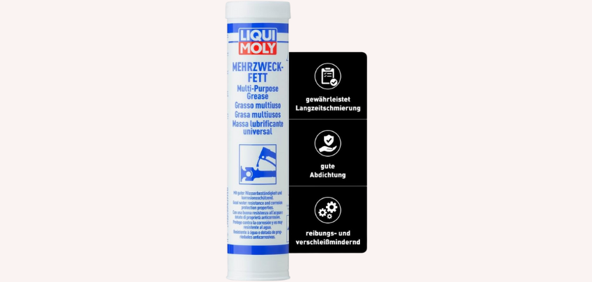 Liqui Moly Mehrzweckfett für 5€ - walkstabil, hochdruckfähig, korrosionsschutz
