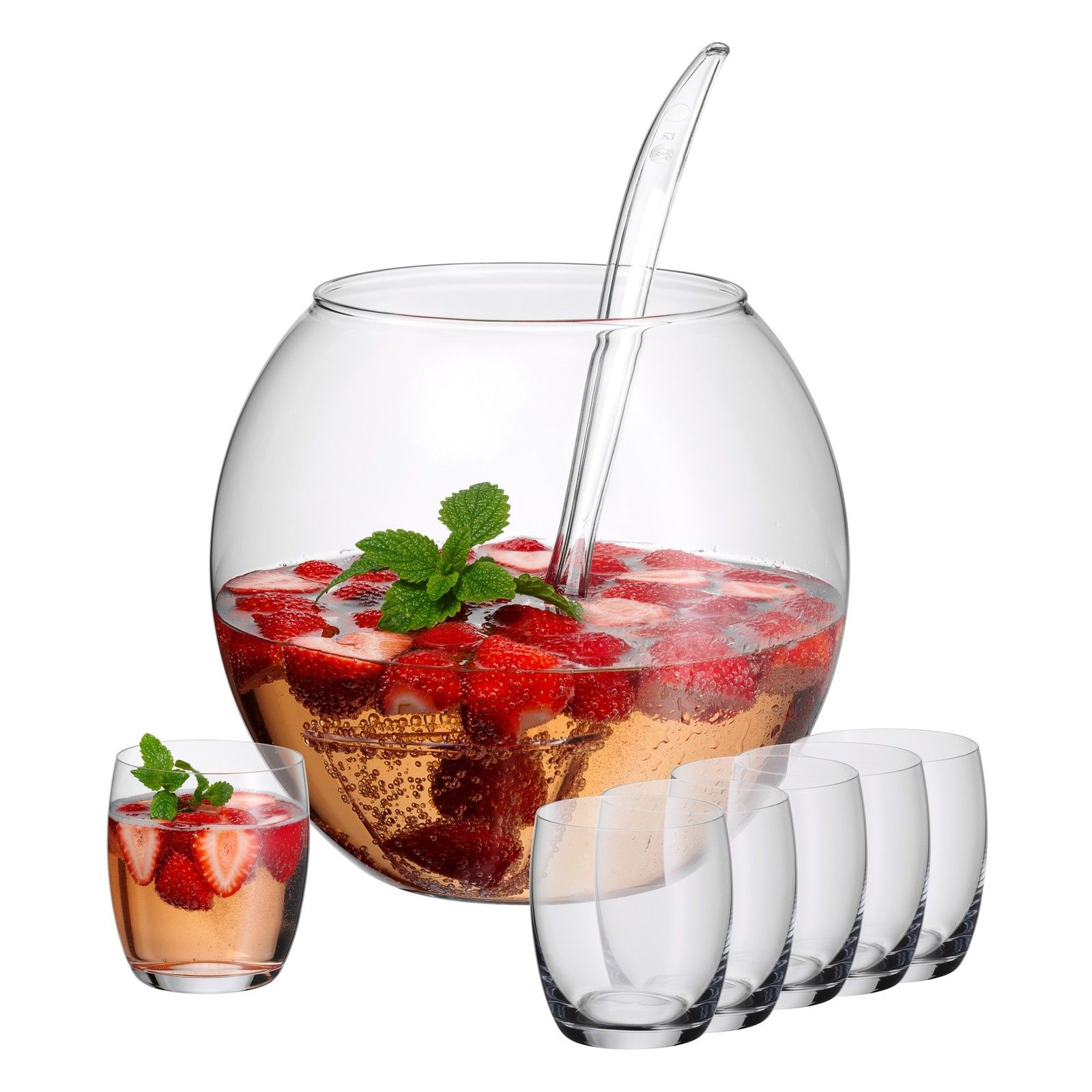WMF Bowleset 8-teilig Glas für 24,95 EUR inkl. Versand