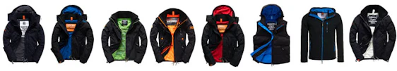 Superdry-Jacken für 50€ – viele verschiedene Farben und Größen