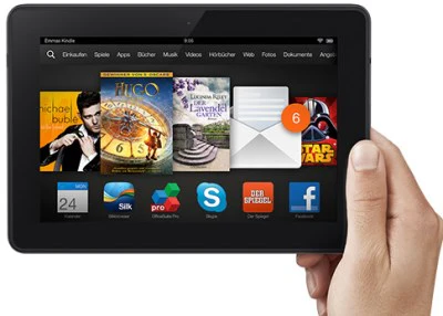 Kindle Fire HDX-7 ab 199€ - alle Versionen im Angebot - 7" Tablet mit Full-HD und Quad-Core von Amazon