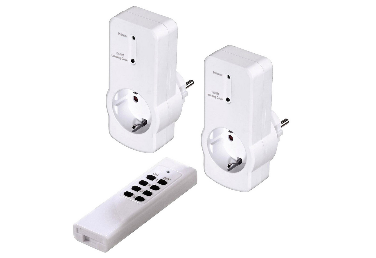 Hama Funksteckdosen-Set für 11€ - 30m Reichweite, 2300 Watt