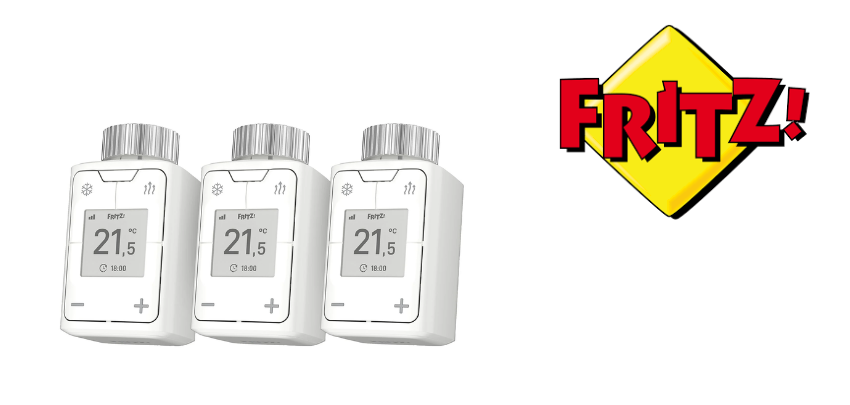 3x AVM FRITZ!DECT 302 für 139€ - Funkthermostat mit Frostschutzsicherung, kompatibel mit FRITZ!Box, per Display steuerbar, DECT