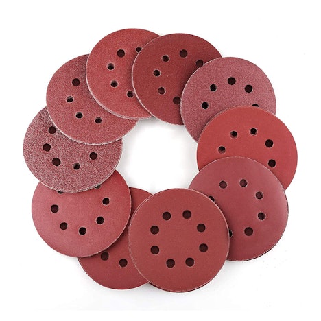 Michark Schleifpapier, Schleifpapier 125mm klett mit 80 Stück