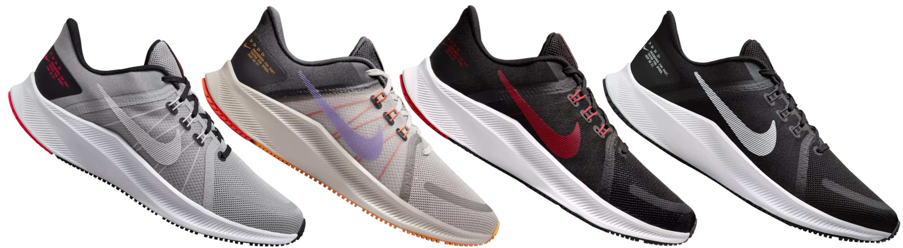 Nike Quest IV Laufschuhe für 50€ - versch. Farben, Größe 40 bis 47