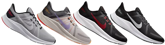 Nike Quest IV Laufschuhe für 50€ - versch. Farben, Größe 40 bis 47