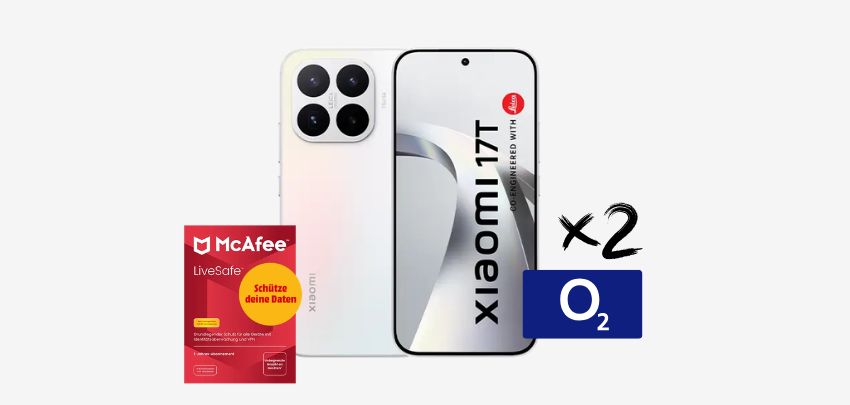 Doppelt hält besser! 🔥📱 2x Xiaomi 17T Pro mit 25GB + 10GB 02 Flat