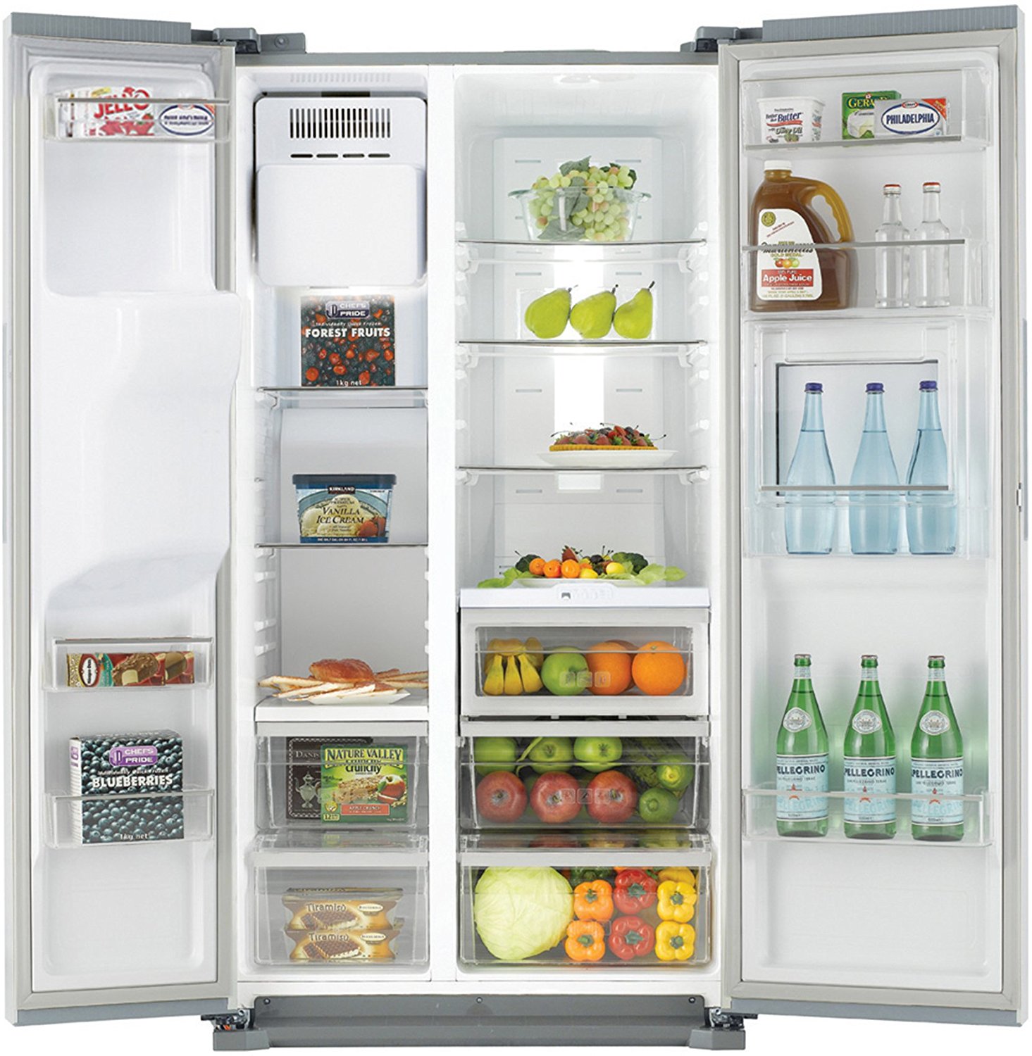 Samsung RS7578THCSR Side-by-Side für 999€ - EEK: A++, 352 kWh/Jahr, 353 L Kühlteil, 171 L Gefrierteil, Edelstahl