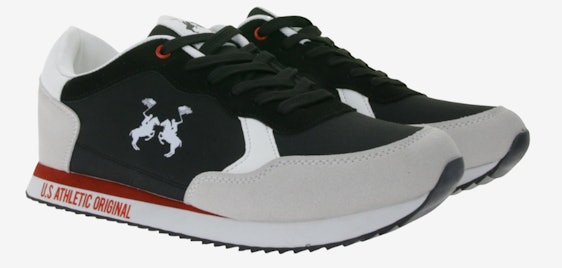 U.S ATHLETIC Speed Run Herren Sport-Sneaker für 27€ 👟 – Canvas-Wildlederoptik