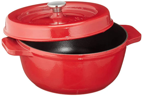 Fissler 6971523000 Arcana Gusseisen, Bräter, rund 23 cm, rot