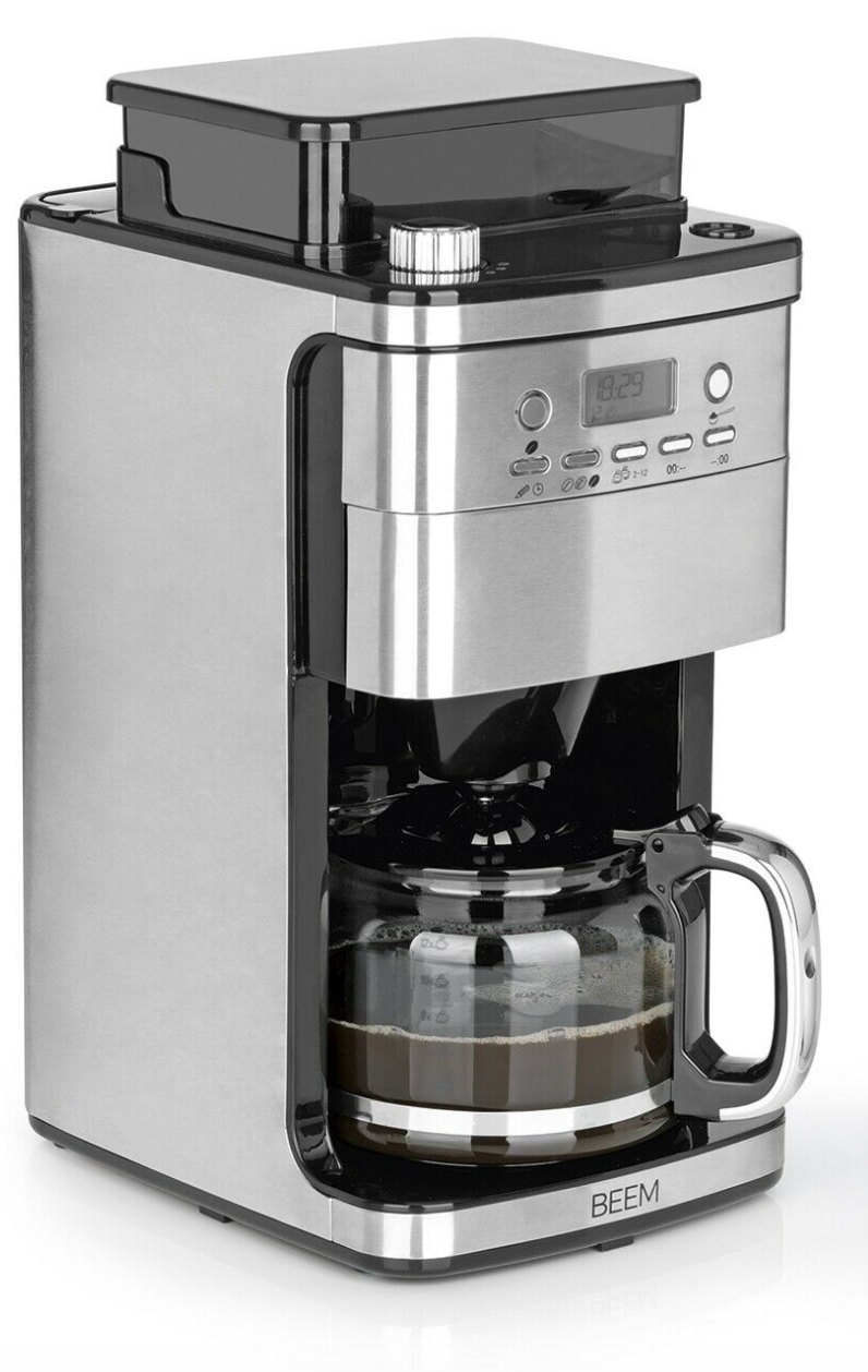 Beem Fresh Aroma Perfect Superior für 75€ – Filterkaffeemaschine mit Mahlwerk &amp; Selbstreinigungsfunktion, B-Ware