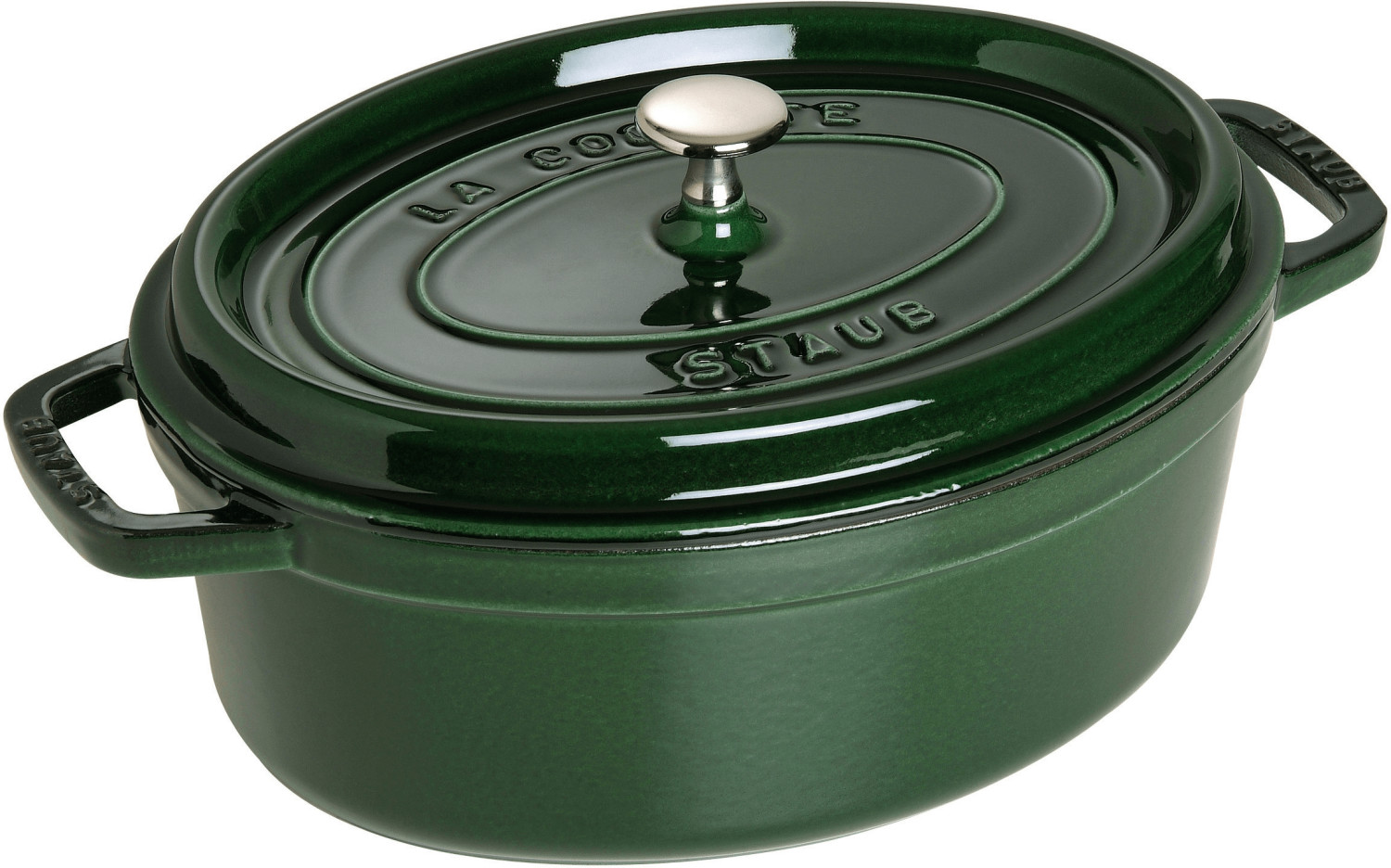 50,78€ auf Staub Bratentopf 31 x 25 cm oval grün sparen