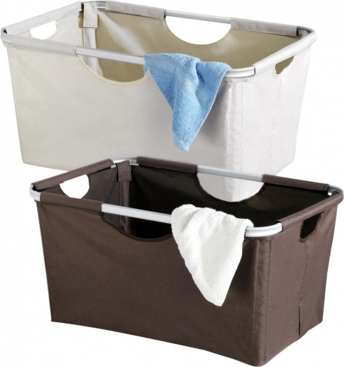 2 Wenko Design-Multifunktions-Korb für 10€ - faltbar und in beige + braun