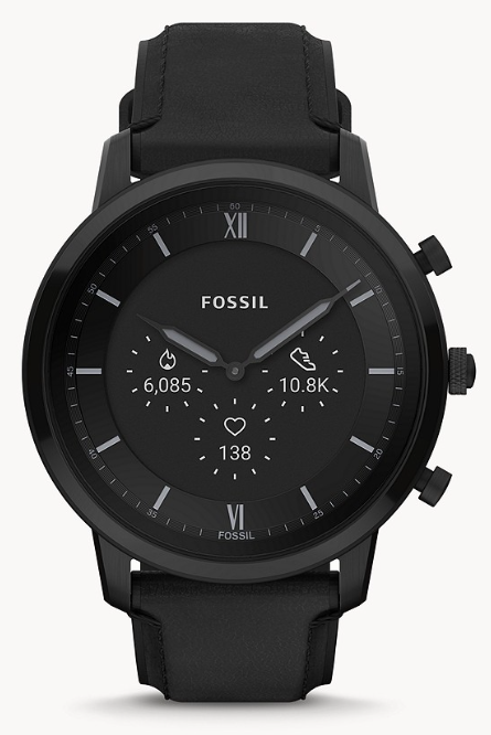 Schnell sein! Fossil Gen 6 Hybrid Smartwatch für 137€ - Android &amp; iOS kompatibel, 44mm Gehäuse &amp; Lederarmband