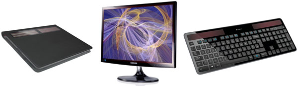 Die Highlights der Amazon Blitzangebote des Tages - 24" Monitor von Samsung, Logitech Solar Keyboard &amp; Hülle und Solar-Tastatur