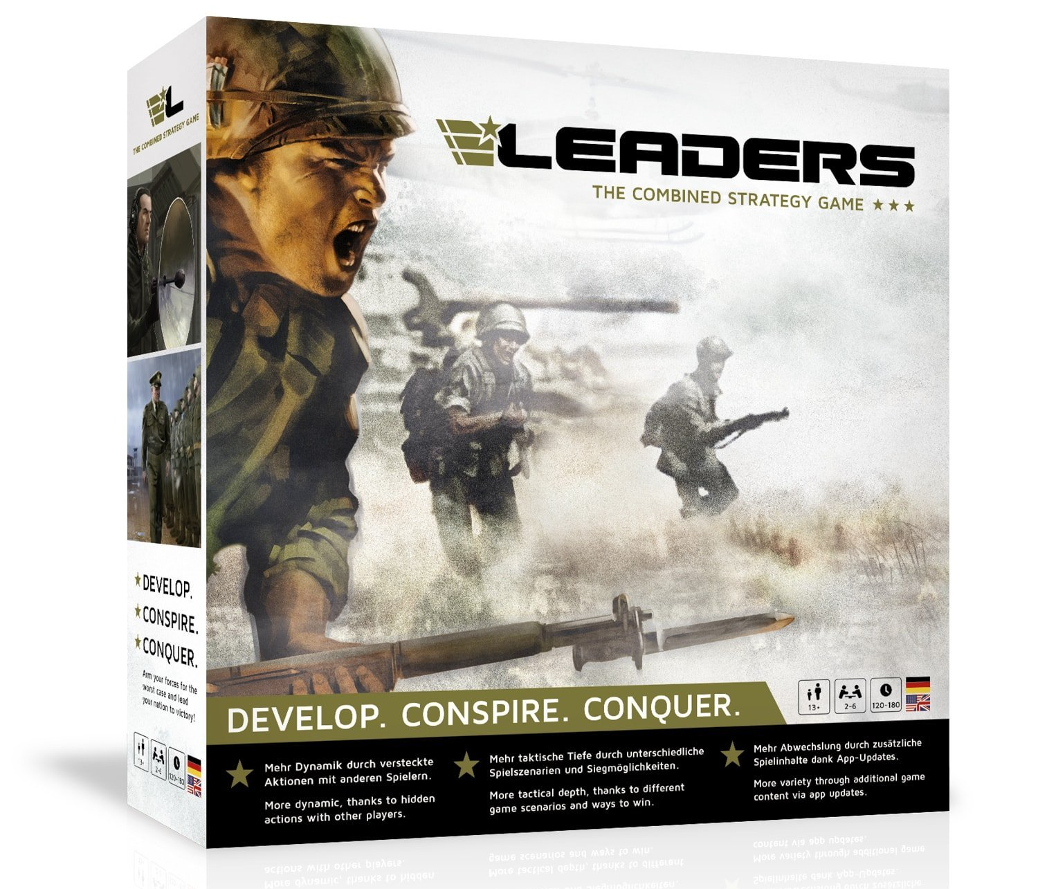 Leaders - the Combined Strategy Game für 16€ – Strategie-Brettspiel