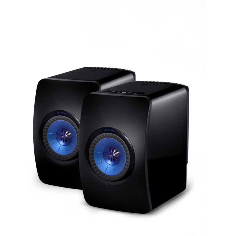 KEF LS50 Wireless hochglanz-schwarz/blau im Angebot: Nur 1.656,17€ statt 1.999,00€