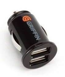 Griffin PowerJolt Dual Micro für 1,42€ - USB-Autoladegerät