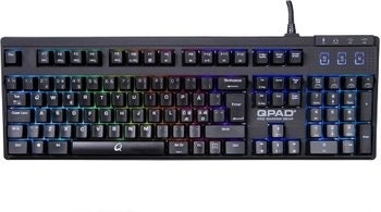 QPAD MK-90 Pro Kailh RGB Red mechanische Gaming Tastatur für 84,98 EUR inkl. Versand