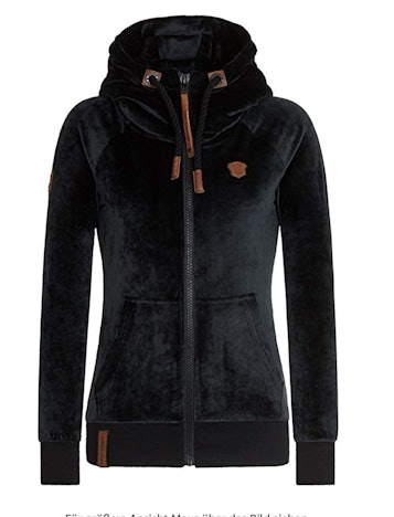 Naketano Female Zipped Jacket Brazzo Mack (Schwarz)