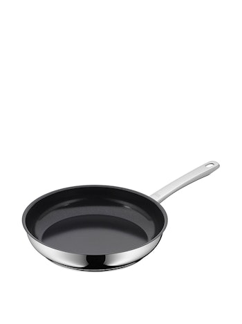 Silit Bratpfanne, Ø 26 cm, Salto Edelstahl Pfanne, mit Stiel beschichtet Edelstahlgriff Induktion