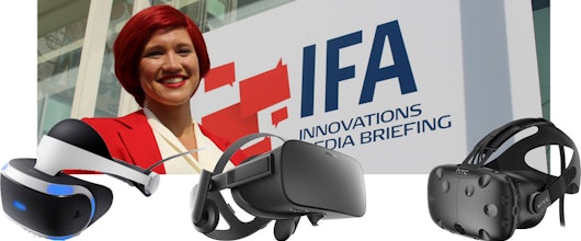 IFA 2017 Trends VR – Playstation VR, HTC Vive & Co.
