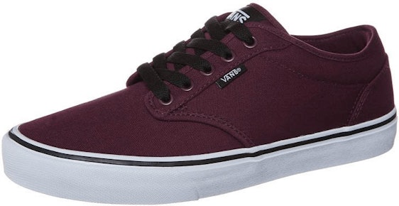 Vans Atwood ab 40€ - Canvas-Sneaker in Weinrot, Größen bis 50