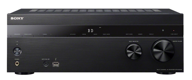 Sony STR-DH540 für 150€ - 5.2 Kanal AV-Receiver mit 4K-Upscaling und 3D