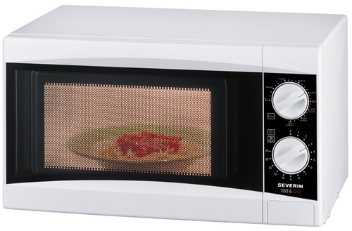 Severin MW 7810 Mikrowelle für 40€ - mit Grill, 700 Watt und 17 Liter Garraum