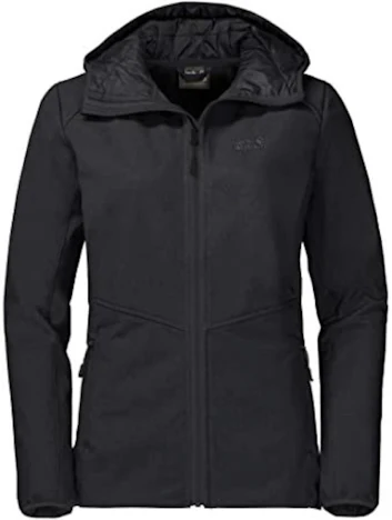 Jack Wolfskin Sky Point Hoodie Women (1306211) black mit 44% Ersparnis