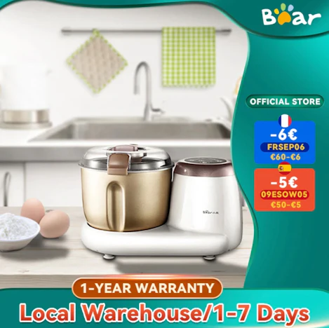 Bär 3,5 L Stand Mixer Edelstahl Schüssel 5-speed Küche Lebensmittel