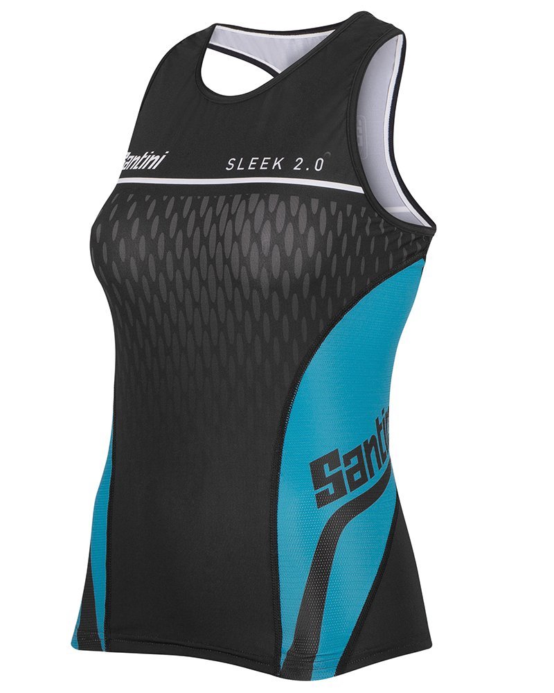 Santini Fashion Sleek Aero Road Short Sleeve Jersey, S