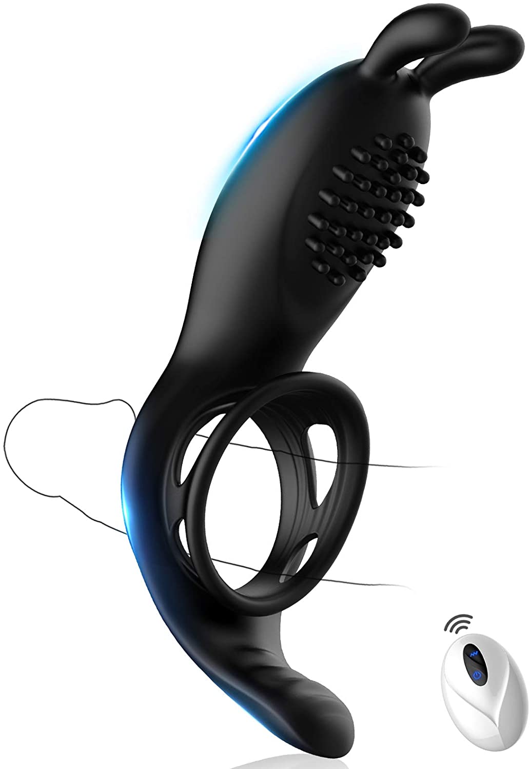 Ring für IHN mit 9 Vibrationsmodi + Fernbedienung (Coupon beachten)