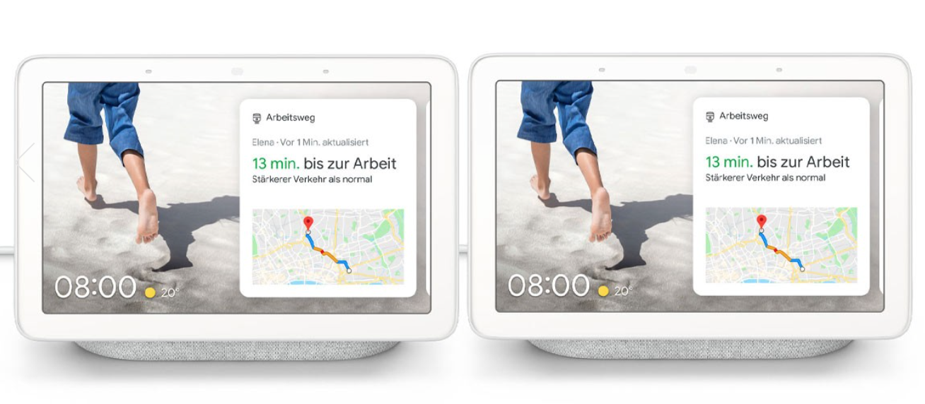 2x Google Nest Hub (2. Gen) für 100€ – 7"-Smart-Display mit Google Assistant