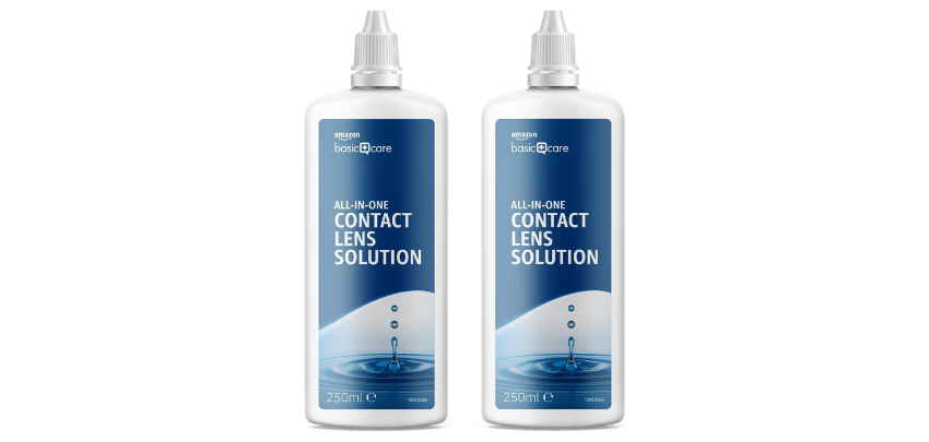 2x 250ml Amazon Basic Care Kontaktlinsenlösung ab 4€ - All-in-One | 8,40€ / Liter