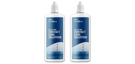 2x 250ml Amazon Basic Care Kontaktlinsenlösung ab 4€ - All-in-One | 8,40€ / Liter