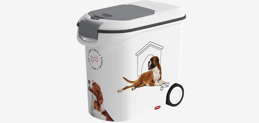 Ordentliche Aufbewahrung für das Tierfutter! 🐕 Curver Futterbox (12kg/35L) für 24€ 🐱