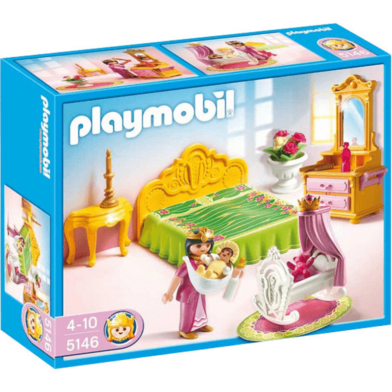 Playmobil Prinzessinenschloss Schlafgemach mit Babywiege (5146) mit 70% Nachlass