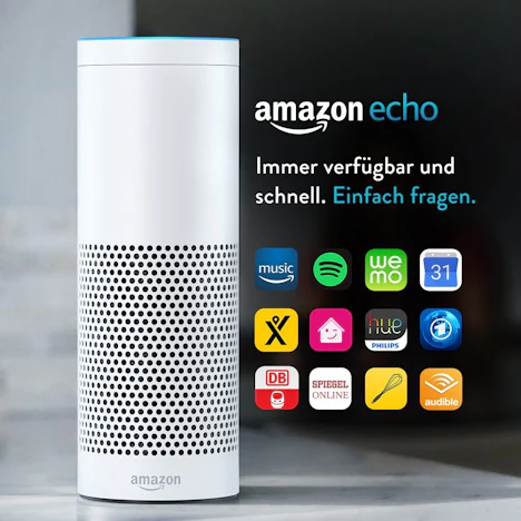 Amazon Echo, Weiß (Vorherige Generation)